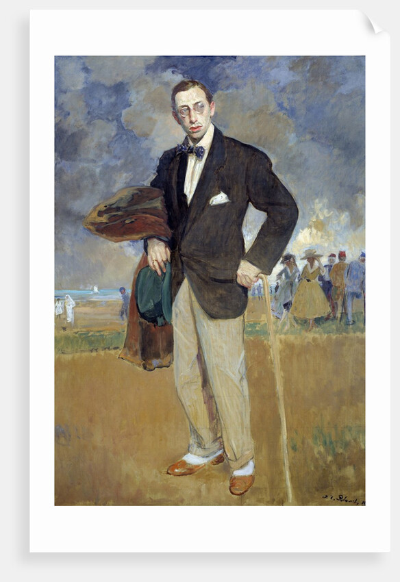 Portrait of Igor Stravinsky by Jacques-Emile Blanche