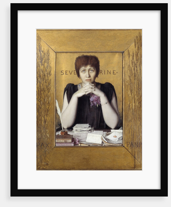 Portrait of Severine by Louis Welden Hawkins