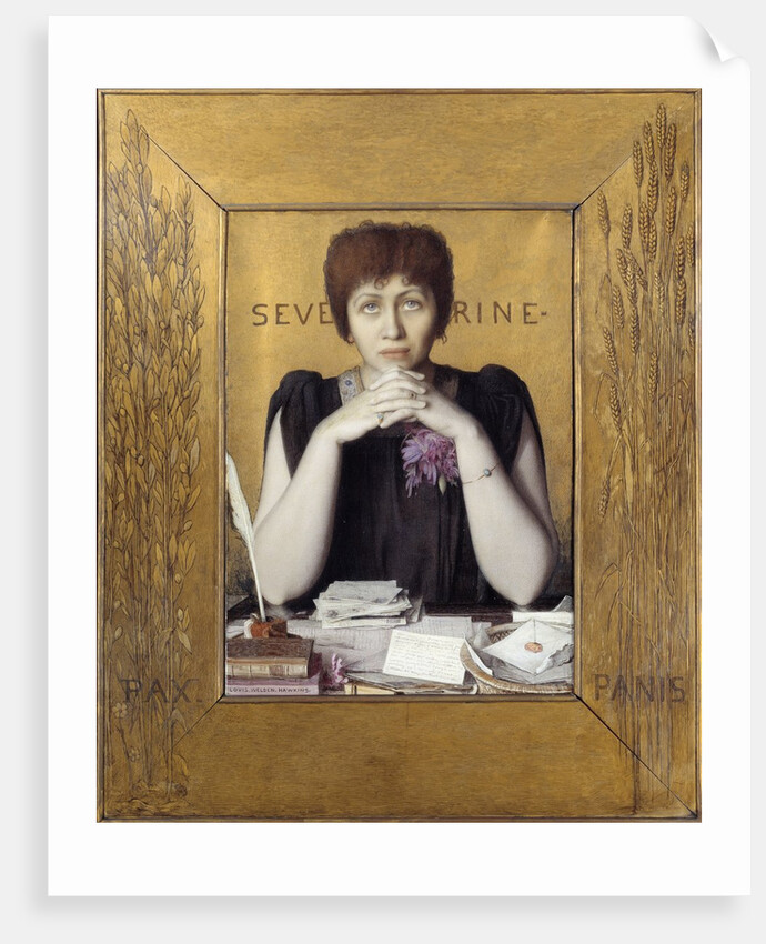 Portrait of Severine by Louis Welden Hawkins