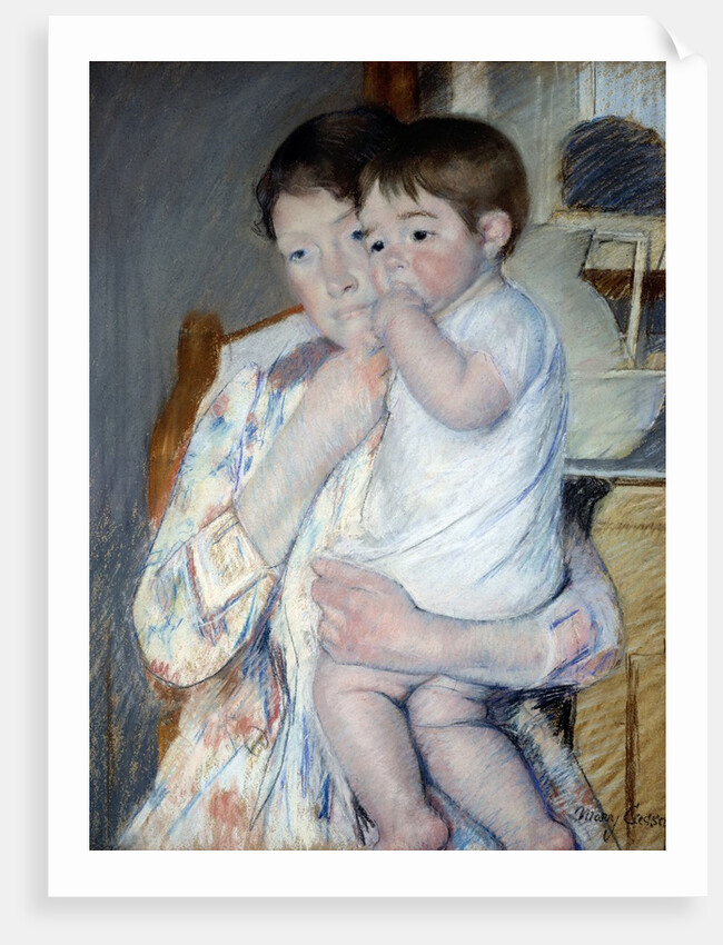 Mother and child by Mary Cassatt