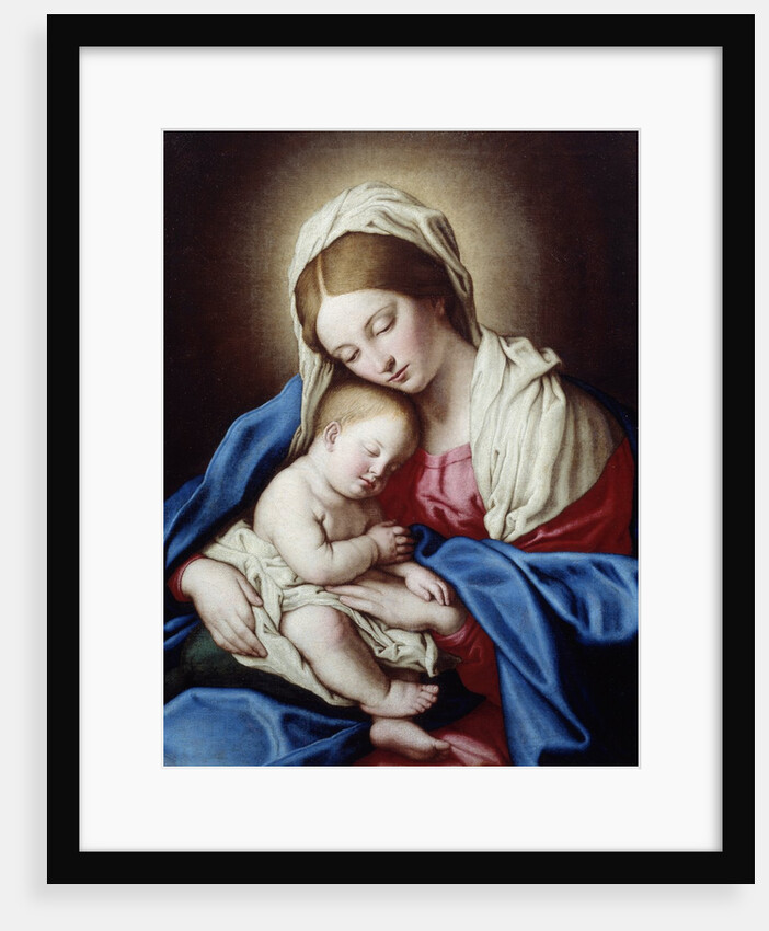 Sleep of the Child Jesus by Sassoferrato