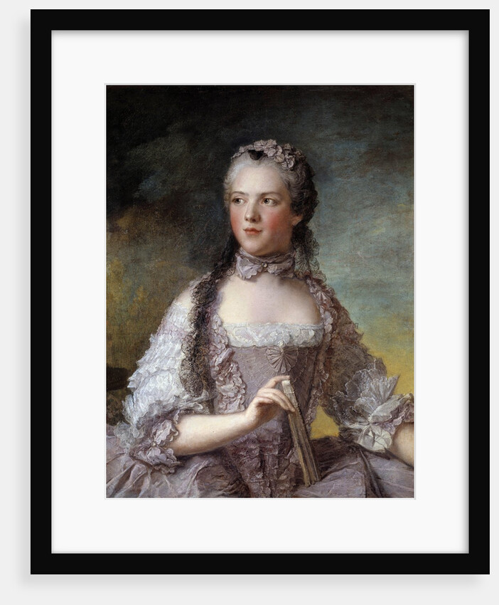 Portrait of Madame Adelaide de France by Jean-Marc Nattier