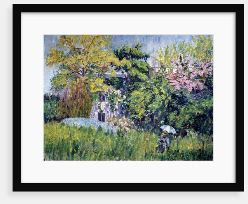 The garden at Bonnieres by Georgette Agutte