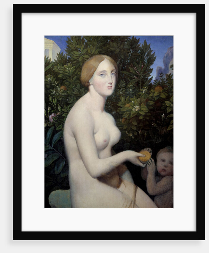 Venus at Paphos by Jean-Auguste-Dominique Ingres and Alexandre Desgoffes by Anonymous