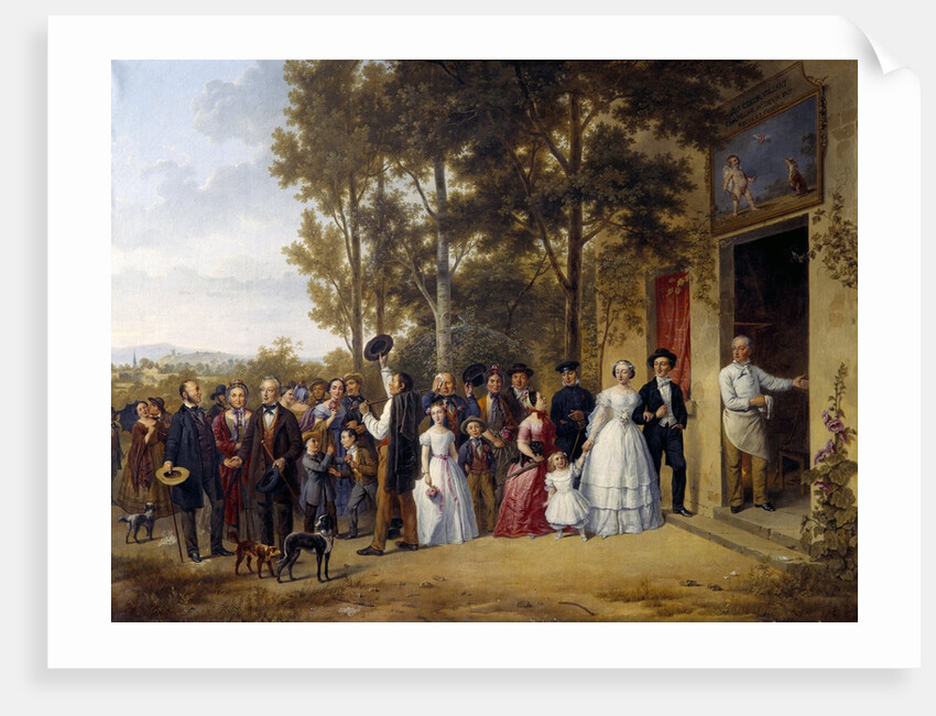 Wedding at Coeur volant at Marly by Anonymous