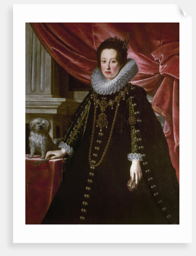 Portrait of Anna de Medici by Justus Sustermans