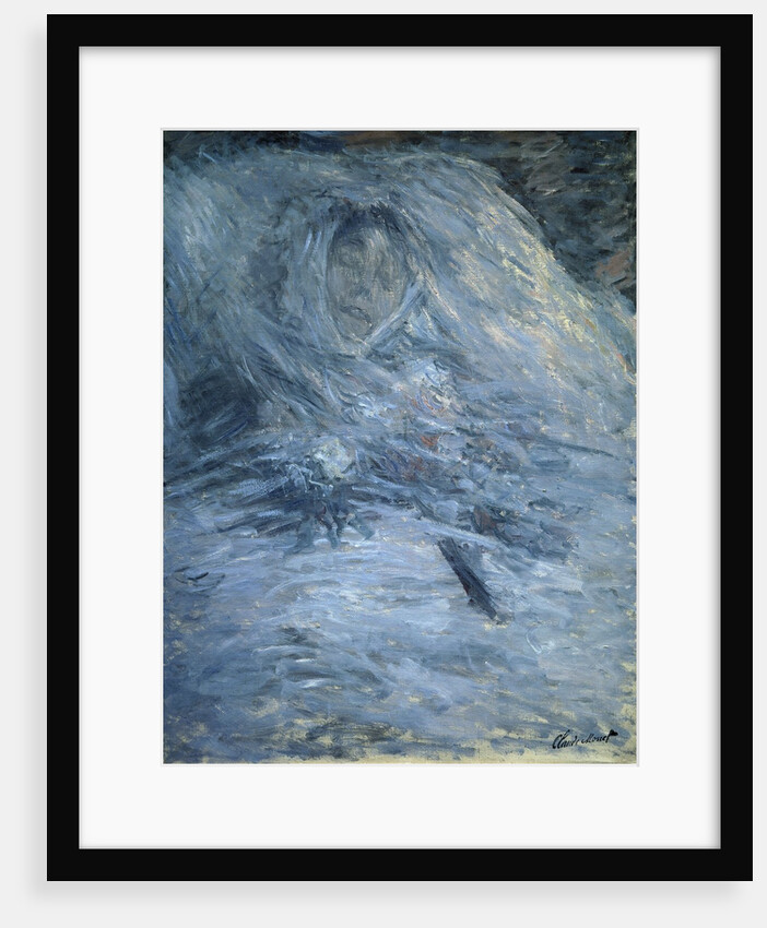 Camille on her deathbed by Claude Monet