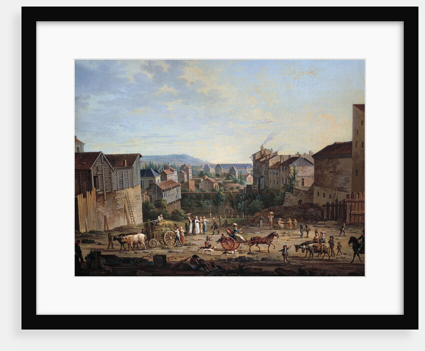 Michottes Bastion in Nancy by Jean Baptiste Claudot