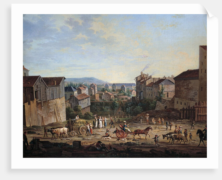 Michottes Bastion in Nancy by Jean Baptiste Claudot