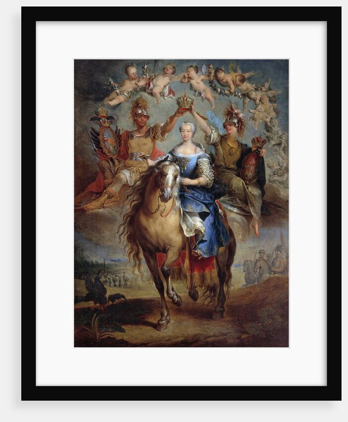 Portrait of Maria Theresa of Austria by Francois Eisen