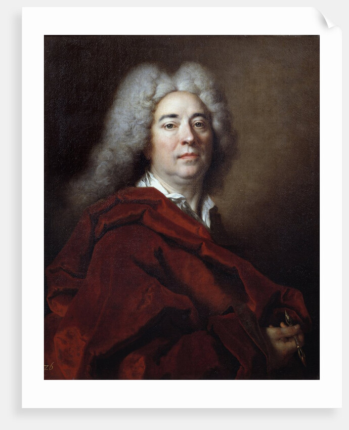 Self portrait by Nicolas de Largilliere