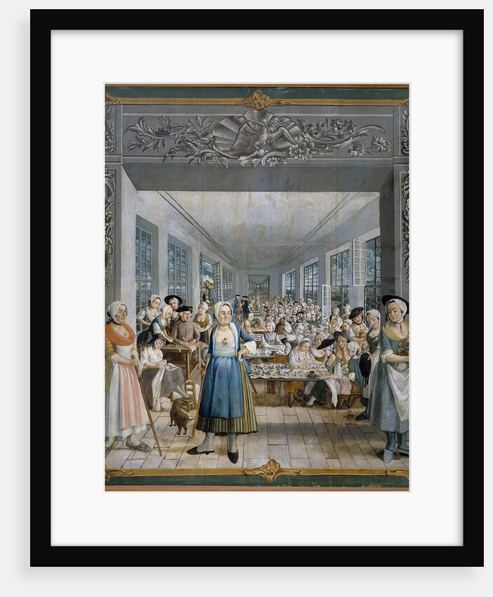 Wetter Brothers textile factory in Orange in 1764 by Joseph Gabriel Rossetti