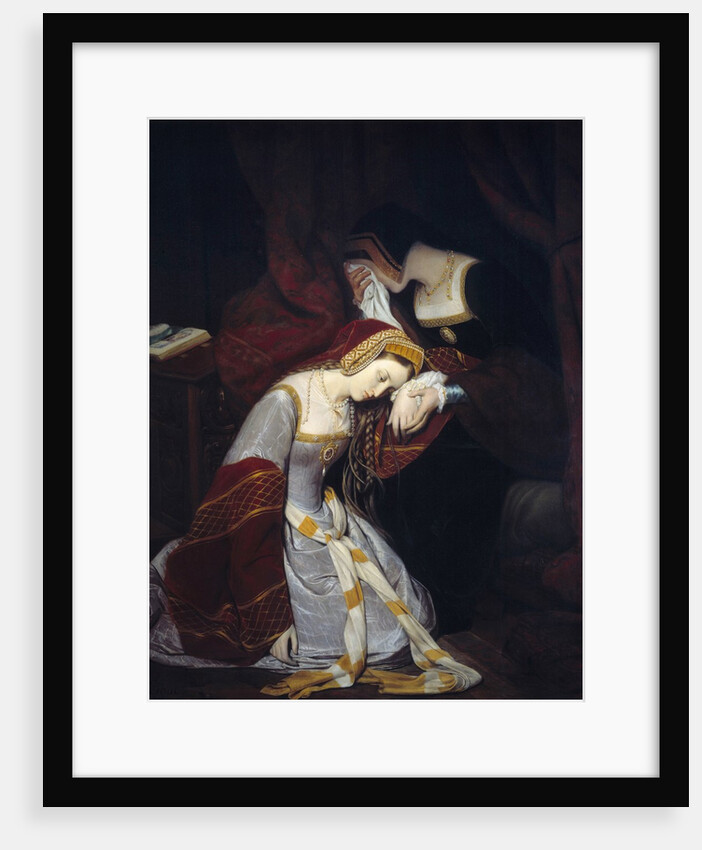 Anne Boleyn in the Tower of London by Edouard Cibot