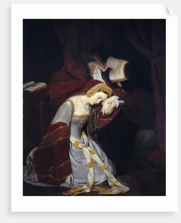Anne Boleyn in the Tower of London by Edouard Cibot