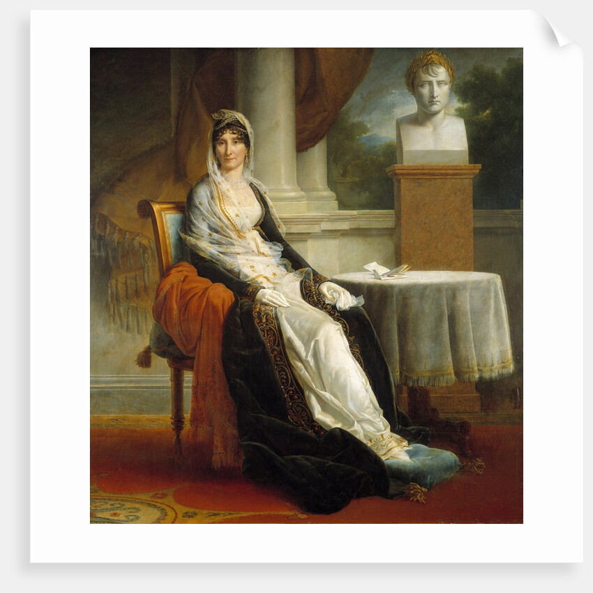 Portrait of Marie Laetitia Ramolino by Francois Pascal Simon Gerard