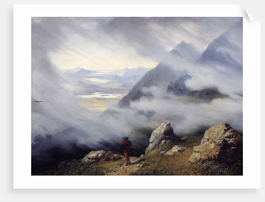 Scottish landscape by Jean Bruno Gassies