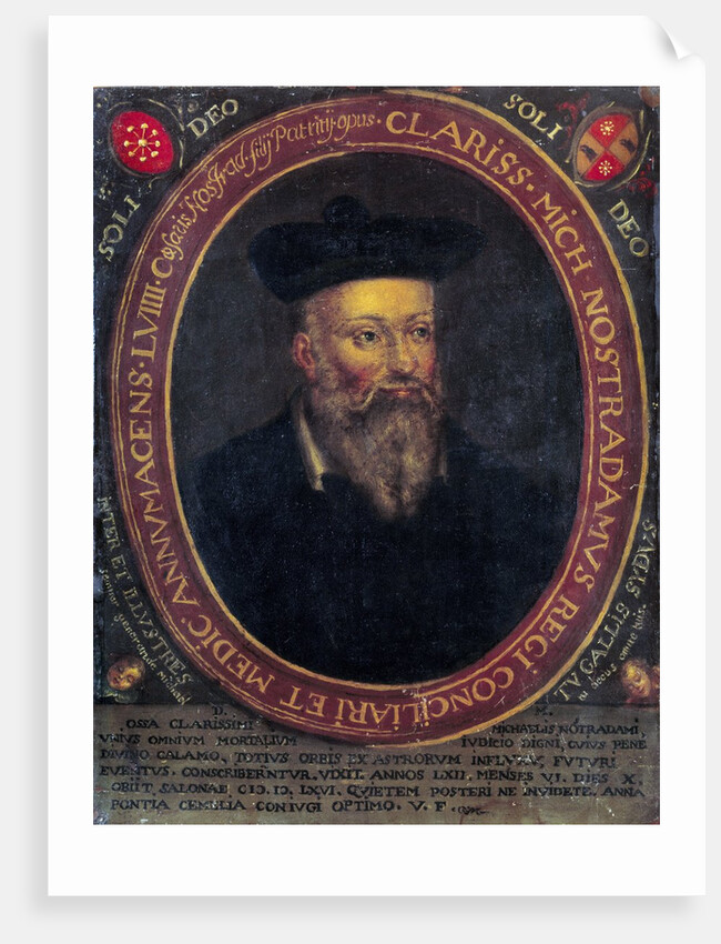 Portrait of Nostradamus by Anonymous