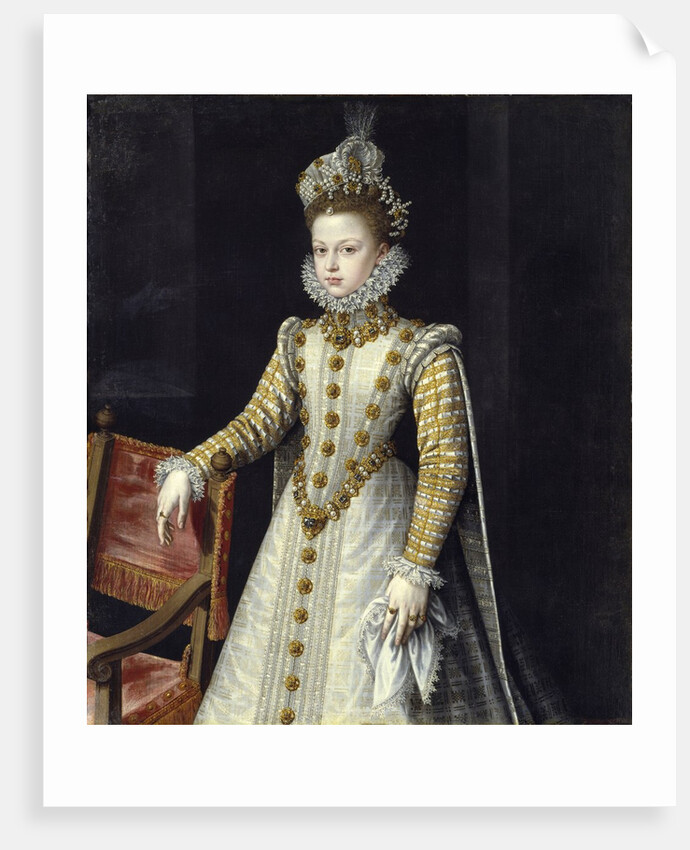 Portrait of the Infanta Isabel Clara Eugenia by Alonso Sanchez Coello