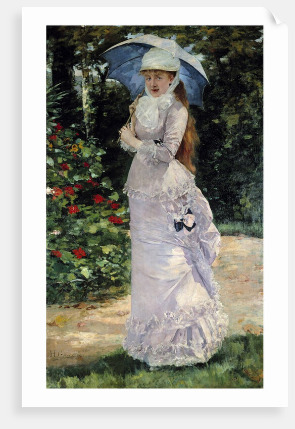 Portrait of Madame Valtesse de la Bigne by Henri Gervex