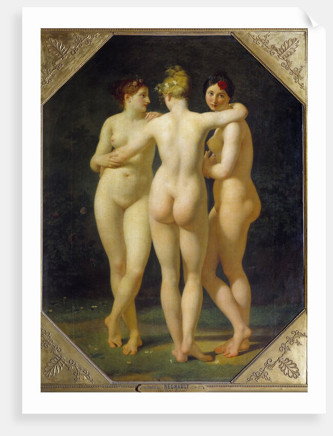 The Three Graces by Jean Baptiste Regnault