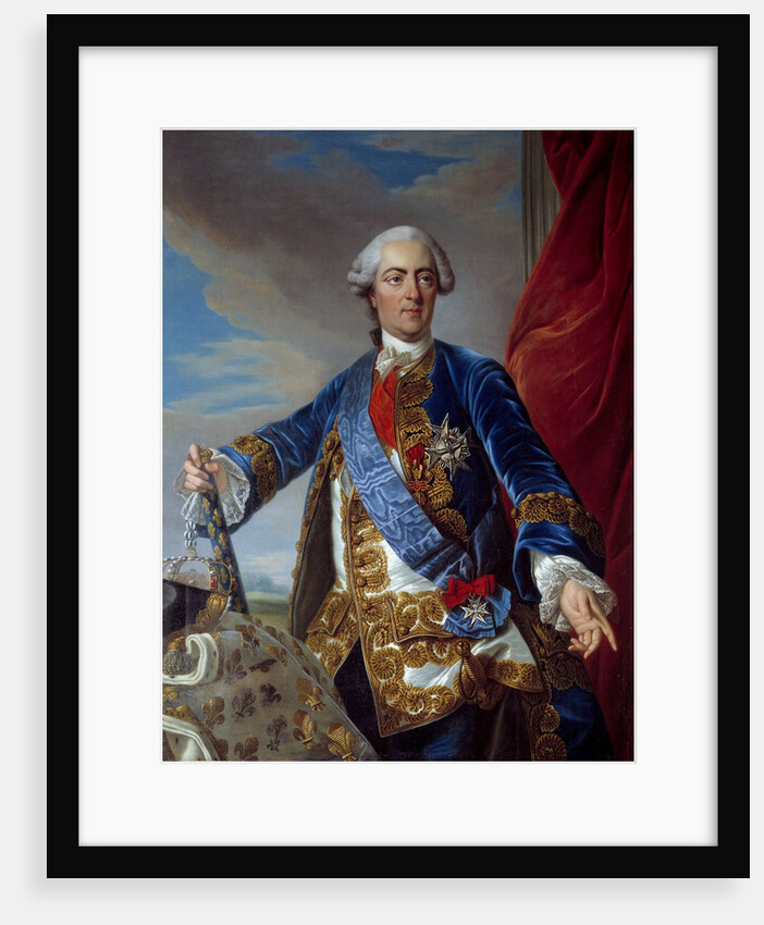 Portrait of Louis XV by Louis Michel van Loo