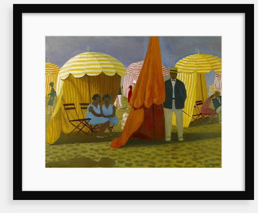 The Beach by Felix Vallotton