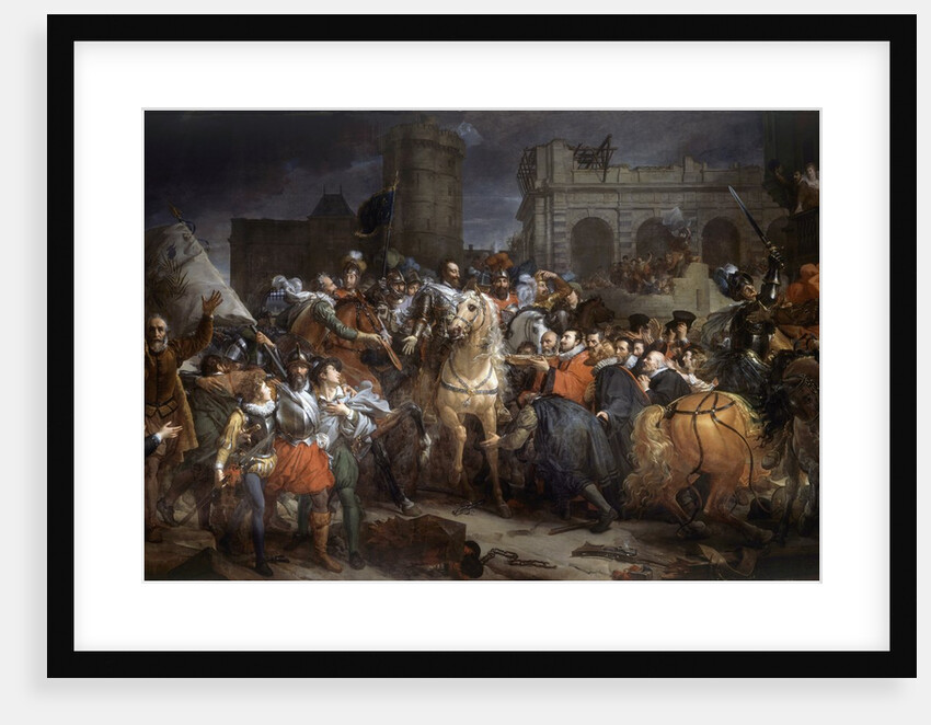 Entry of Henri IV into Paris by Francois Gerard