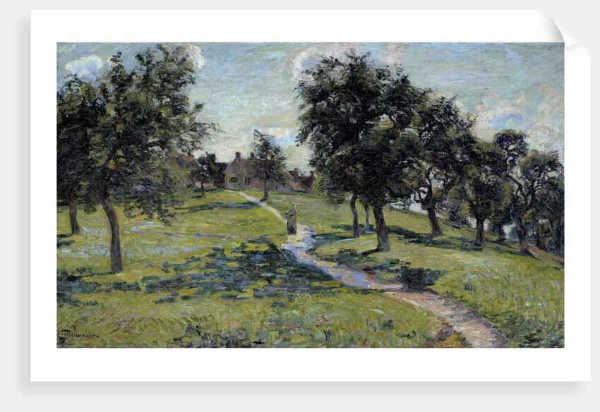 Apple trees in Normandy by Jean Guillaumin