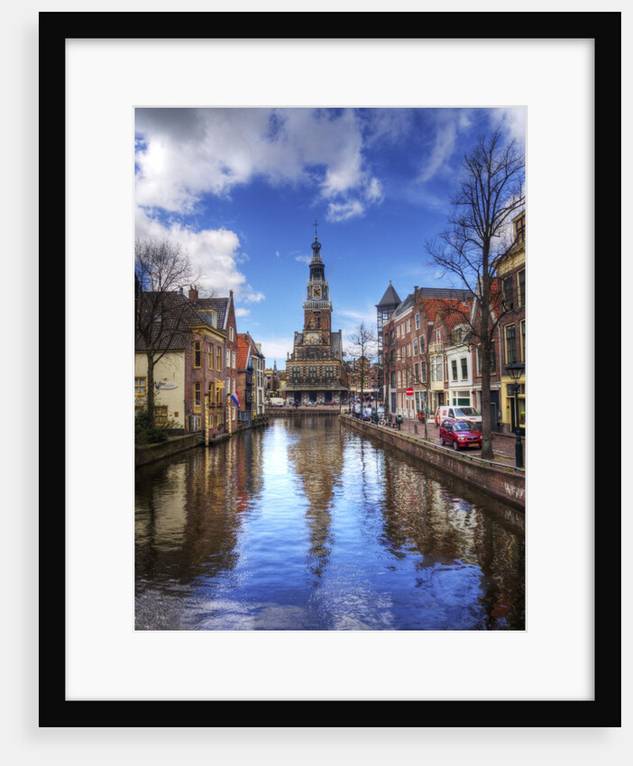 Canal Scenes in the city of Alkmaar by Anonymous