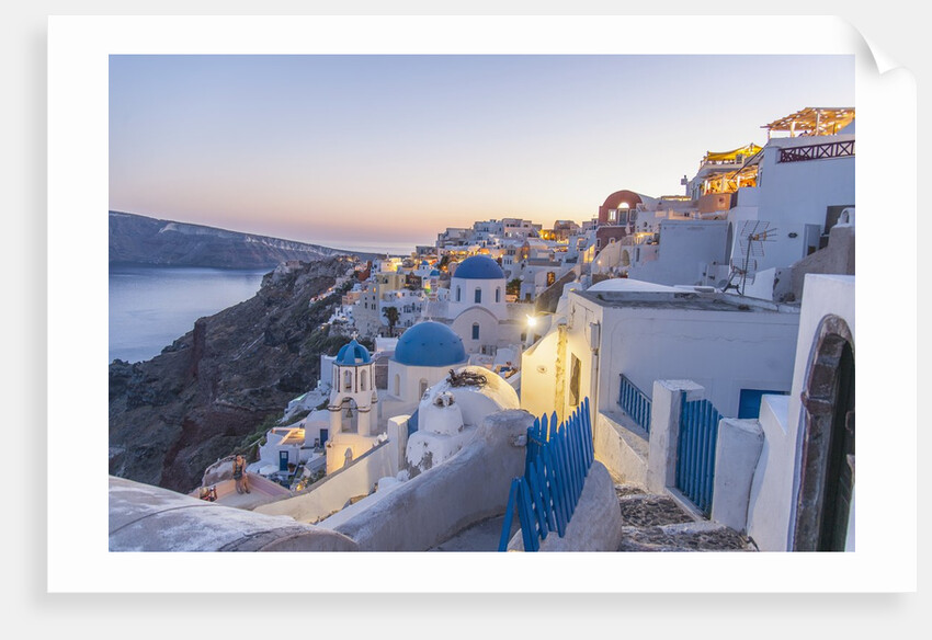 Oia, view of the village by Anonymous