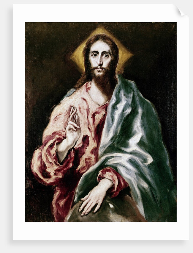 Christ Blessing ('The Savior of the World') by El Greco