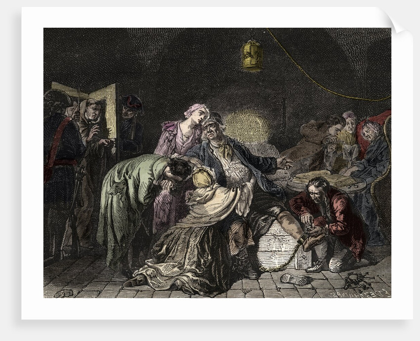 The Farewell of Calas to his Family by Anonymous