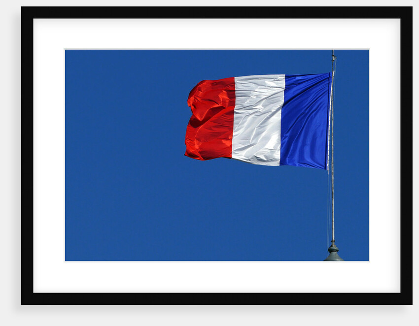 French flag by Anonymous