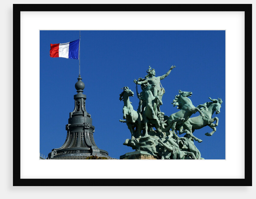 French flag by Anonymous