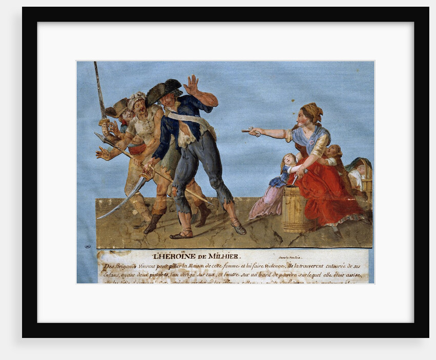War of Vendee: The heroine of Milhier by Anonymous