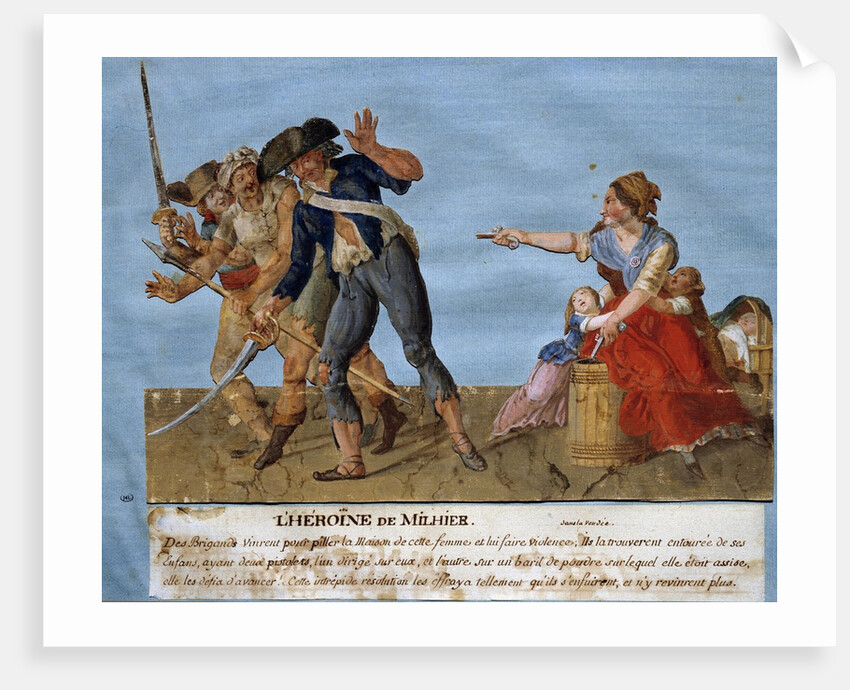 War of Vendee: The heroine of Milhier by Anonymous