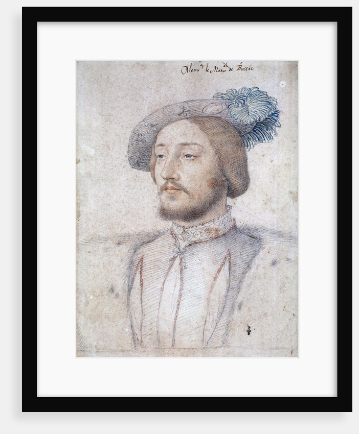 Portrait of Charles de Cosse, count of Brissac by Francois Clouet