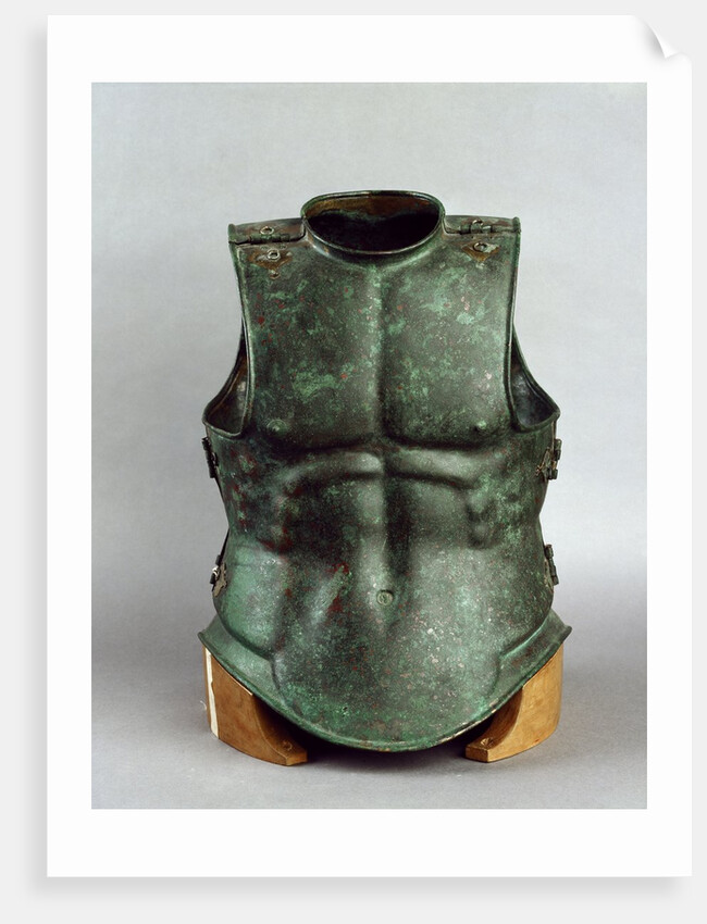 Bronze Cuirass, in form of a male torso, end 4th century BC by Anonymous