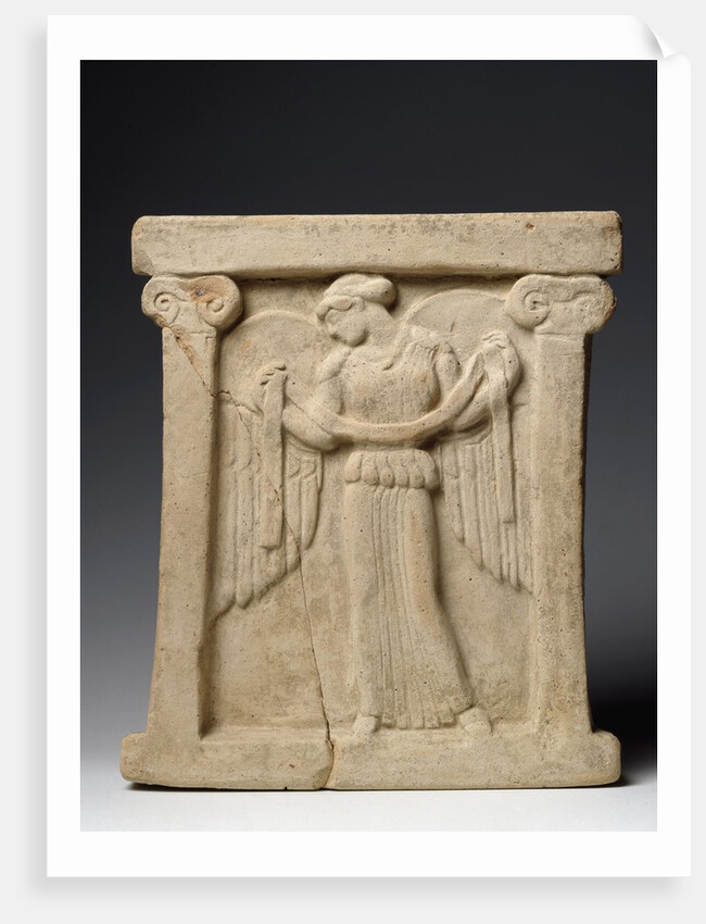Altar with winged Nike, ca 450 BC by Anonymous