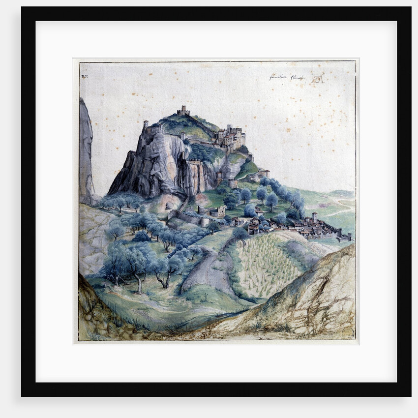 View of the Arco Valley by Albrecht Dürer