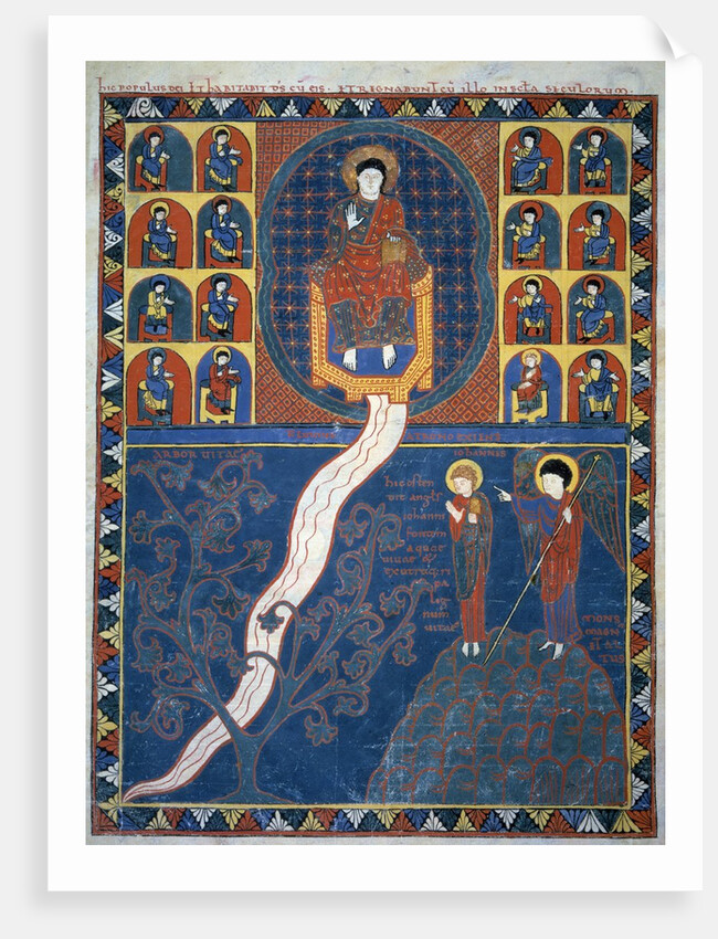 The Angel showing St. John the river of life flowing by Anonymous