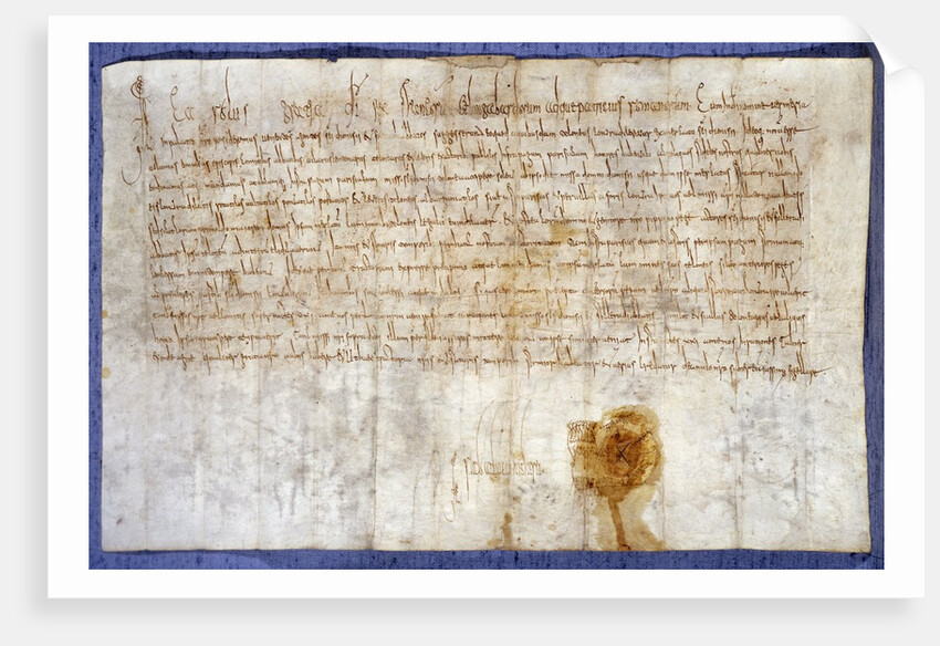 The grant from Charlemagne to the Abbey of Saint Denis by Anonymous