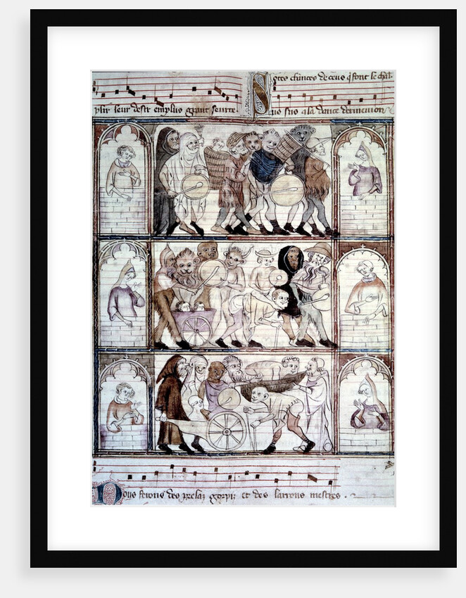 The Charivari, Feast for the wedding of Fauvel by Anonymous