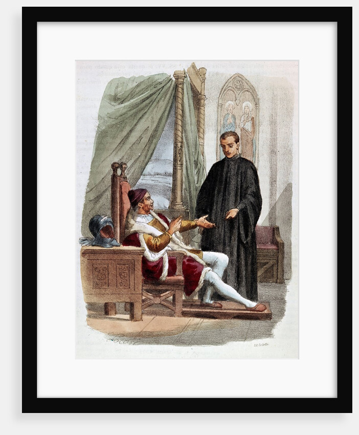 Niccolo Machiavelli and Pandolfo Petrucci by Alessandro Focosi