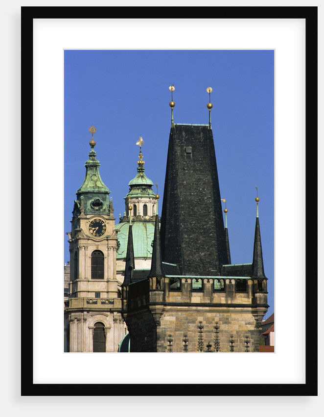 Old Town, Charles Street Bridge, West Tower, Prague, Czech Republic by Anonymous