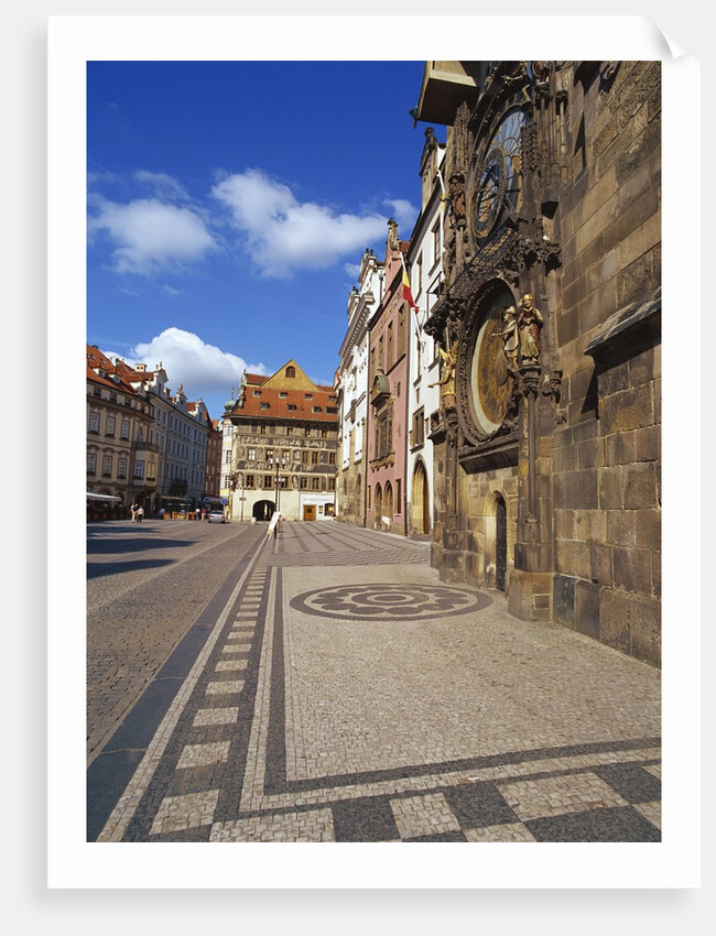 Old Town Hall Astronomical Clock, Prague, Czech Republic by Anonymous