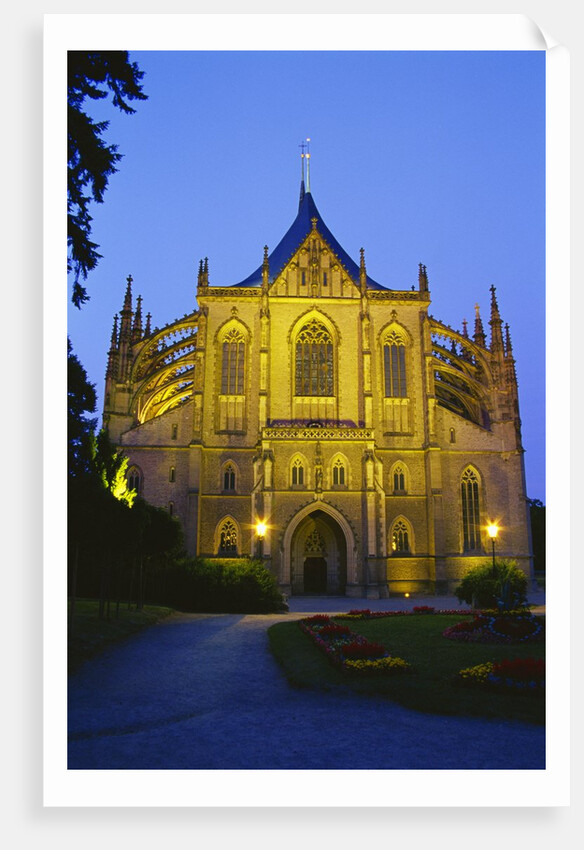 Church of St. Barbara, Kutna Hora, Czech Republic by Anonymous