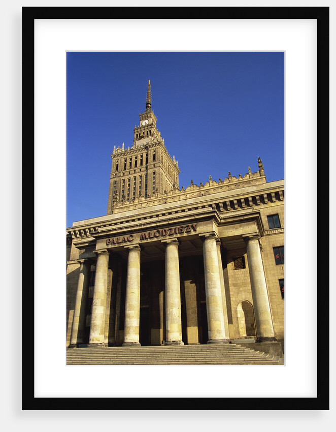 Palace of Culture and Science, Warsaw, Poland by Anonymous