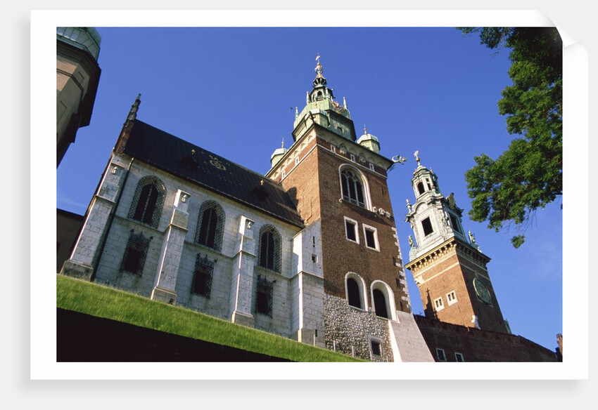 Wavel Hill, Royal Castle, Old Town, Krakow, Poland by Anonymous