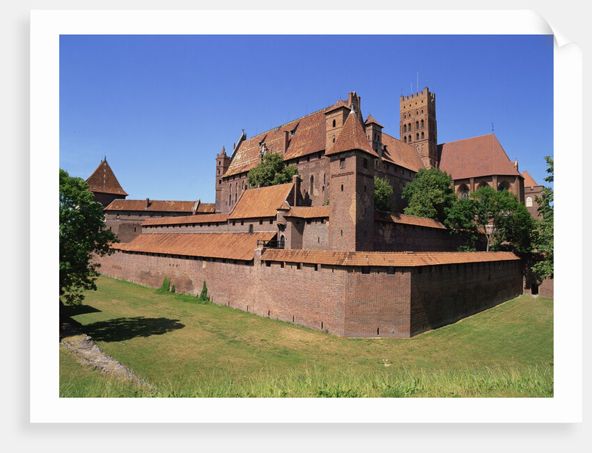 Malbork Castle, Malbork, Poland by Anonymous